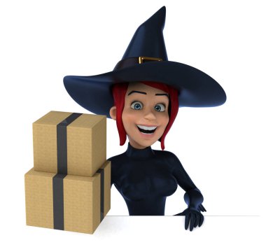 Seksi cadı holding kutuları