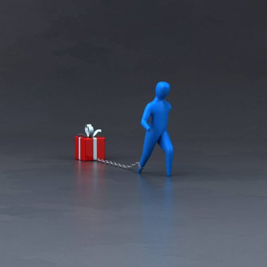 Hediye ile yük sembolü 