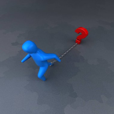 Soru ile yük sembolü 