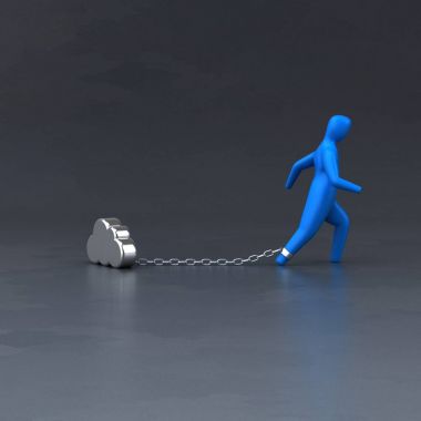 Bulut yük simgesiyle