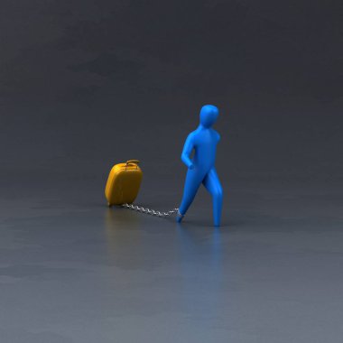 Yük sembolü çanta