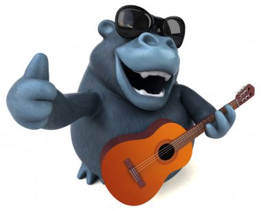  karakteri ile müzik enstrümanı   