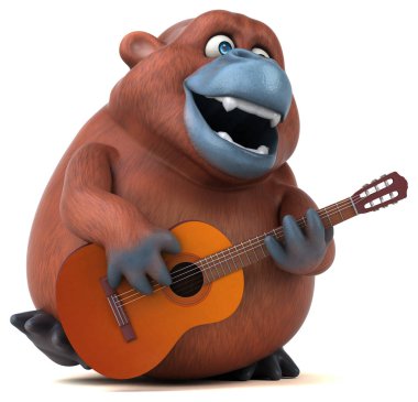  karakteri ile müzik enstrümanı   