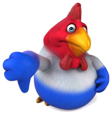 Fransız piliç - illüstrasyon