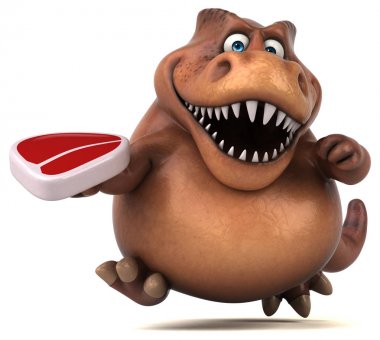 Çizgi film karakteri etli 