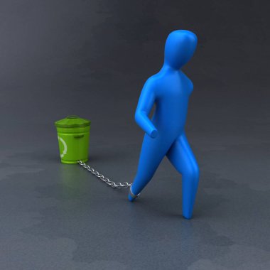 Yük sembolü çekme depo gözü 