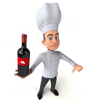  Şef holding şarap 