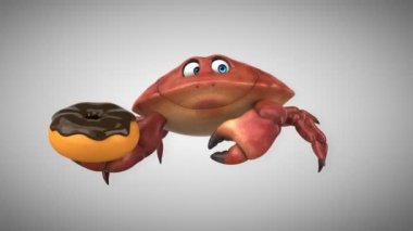 çörek tutan Yengeç 