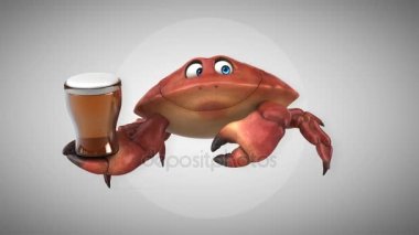 çizgi film karakteri bira ile