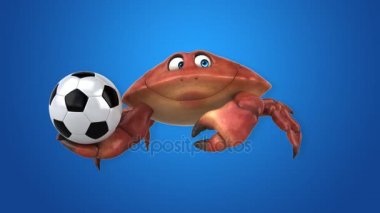 çizgi film karakteri ile Top  