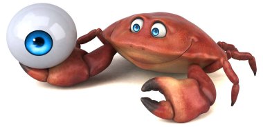  Yengeç holding göz