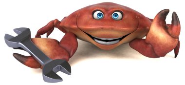 çizgi film karakteri ile alet 