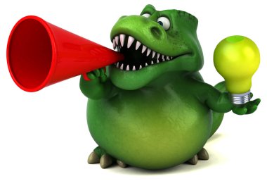 Ampullü çizgi film karakteri 