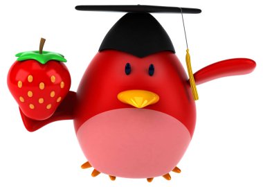 çizgi film karakteri çilek holding