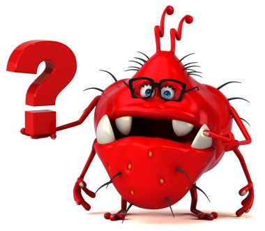  karakter holding soru işareti 