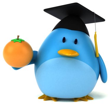 Turunculu komik çizgi film karakteri