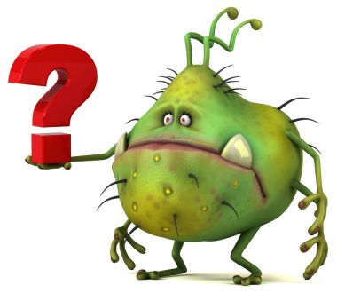  karakter holding soru işareti 