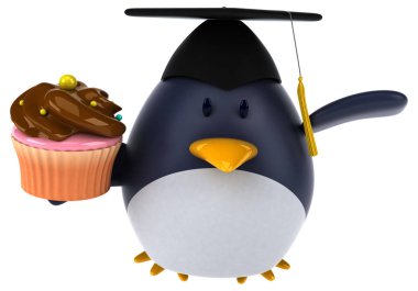  cupcake tutarak çizgi film karakteri