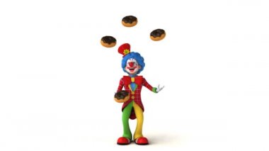 Çörek ile hokkabazlık palyaço  