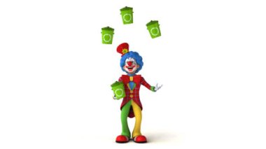 Depo gözleri ile hokkabazlık palyaço 