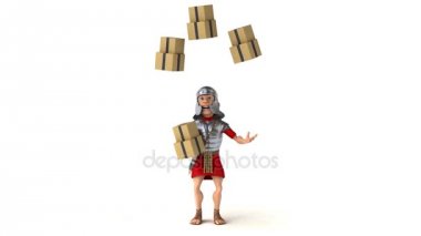 Romalı asker kutuları ile hokkabazlık 