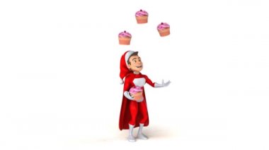 Noel Baba ile cupcakes hokkabazlık  