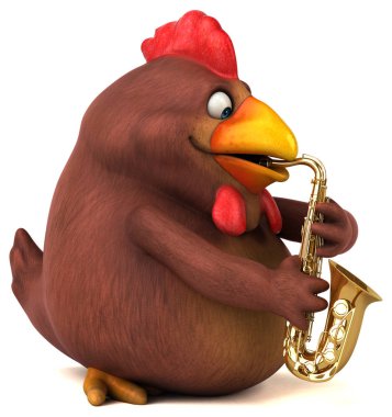  çizgi film karakteri müzik çalma