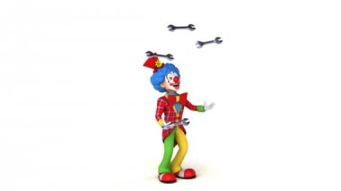 Araçları ile hokkabazlık palyaço 