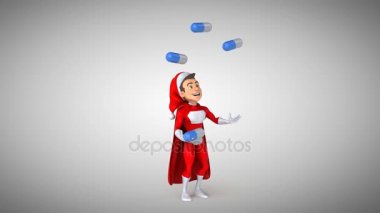 Süper Noel Baba haplarla hokkabazlık