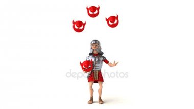 Romalı asker virüs işaretleri ile hokkabazlık  