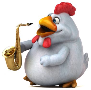  çizgi film karakteri müzik çalma