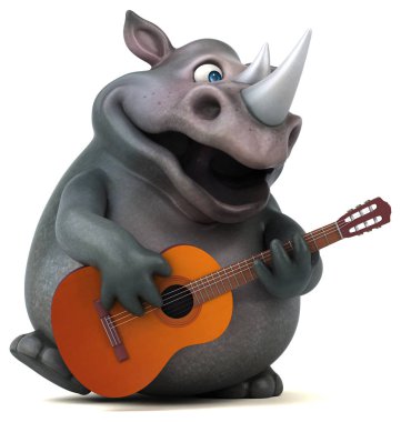  çizgi film karakteri müzik çalma