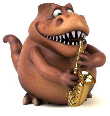  çizgi film karakteri müzik çalma