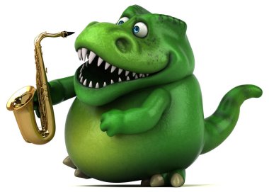  çizgi film karakteri müzik çalma