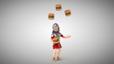 hamburger ile hokkabazlık asker 