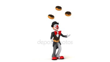 Çörek ile hokkabazlık palyaço  