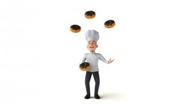 çörek ile hokkabazlık Şef karakter 