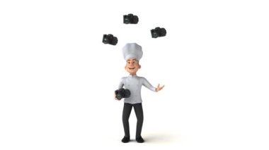 Kameralar ile hokkabazlık Şef karakter