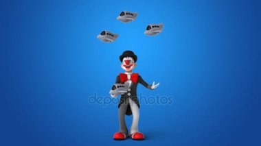 Uçakla hokkabazlık palyaço 