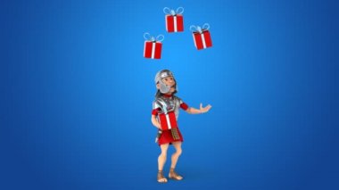 Romalı asker kutuları ile hokkabazlık 