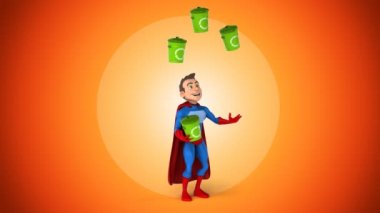 Depo gözleri - 3d animasyon ile eğlenceli çizgi film karakteri 