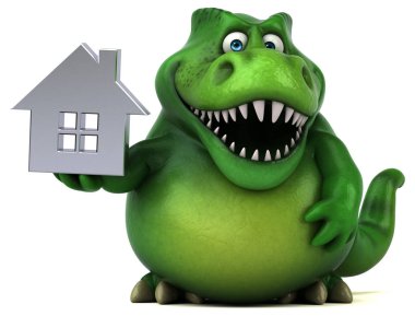 çizgi film karakteri ev  