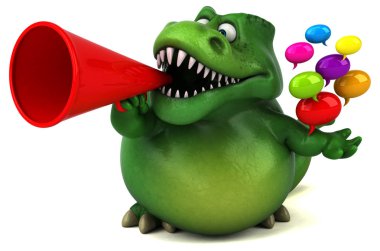 Kabarcıkları ile eğlenceli çizgi film karakteri