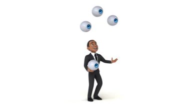 gözleri ile hokkabazlık işadamı