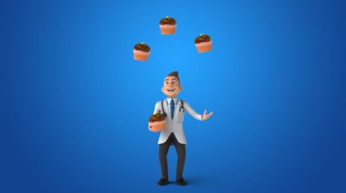 Doktor ile cupcakes hokkabazlık  