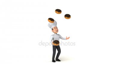 çörek ile hokkabazlık Şef karakter 
