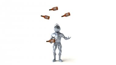 Viski ile hokkabazlık şövalye   