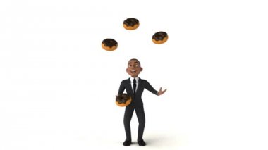 çörek ile hokkabazlık işadamı