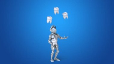 dişleri ile hokkabazlık şövalye   