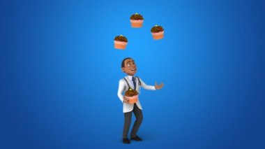 Doktor ile cupcakes hokkabazlık  